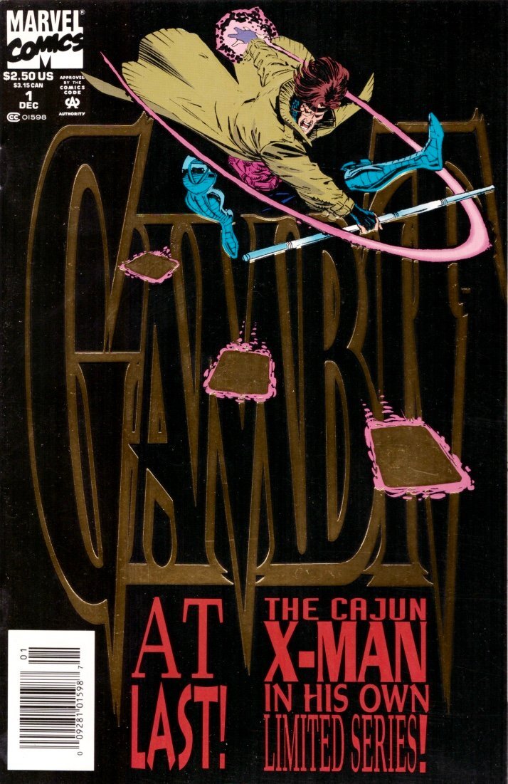 Gambit #1 Newsstand Cover (1993-1994) Marvel Comics