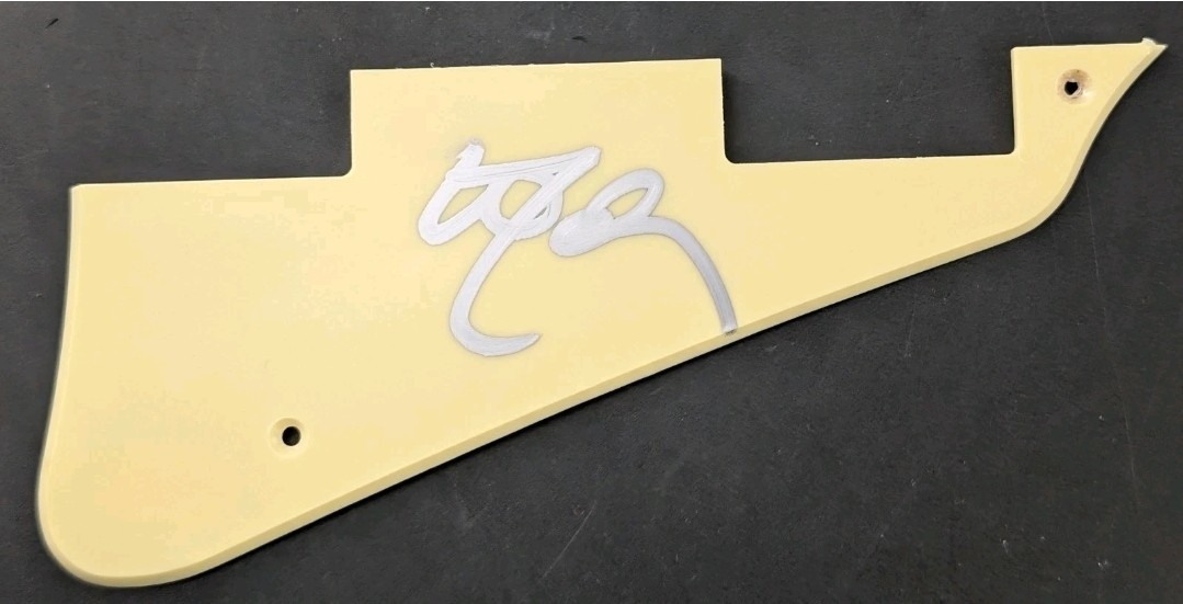 WILLIE NELSON Signed Les Paul Guitar Pickguard w/ JSA Legendary Rare Autograph