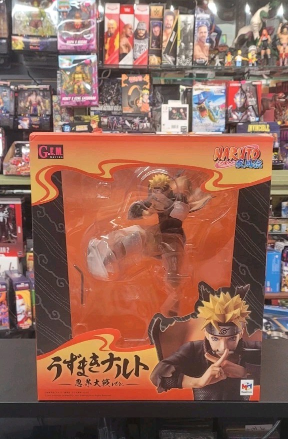 MegaHouse G.E.M. Series Naruto Shippuden Naruto Uzumaki Shinobi World War Ver.