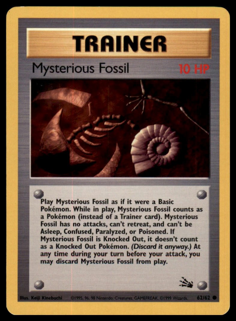 Fossil #62/62 Mysterious Fossil
