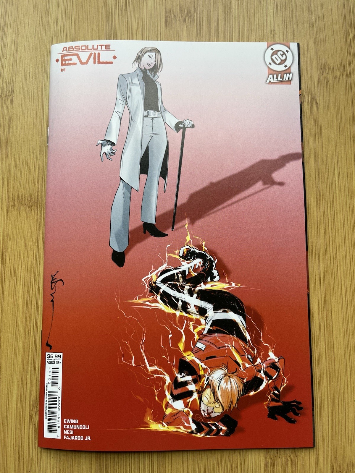 Absolute Evil #1 (DC 2025) Dustin Nguyen Flash Variant Absolute Evil #1 (DC 2025) Dustin Nguyen Flash Variant