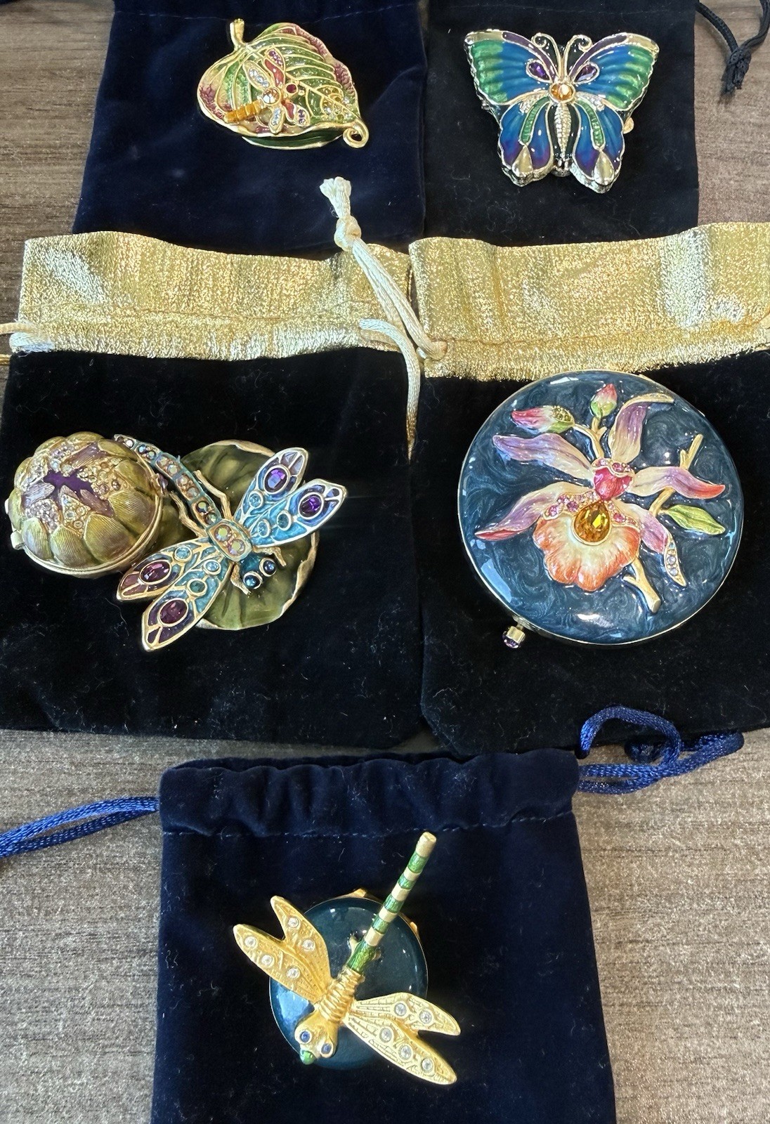 Estée Lauder Solid Perfume Compacts 3 Jay Strongwater 