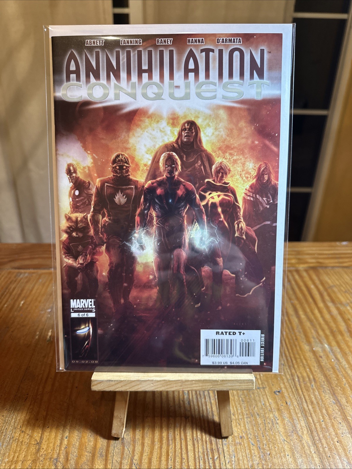 Annihilation Conquest #6 | 1st App New Guardians Team | Marvel Comics 2008