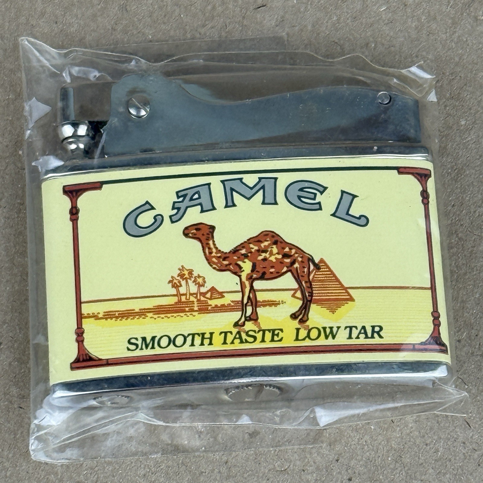Vintage Camel Cigarette Lighter Mint In Package New Old Stock