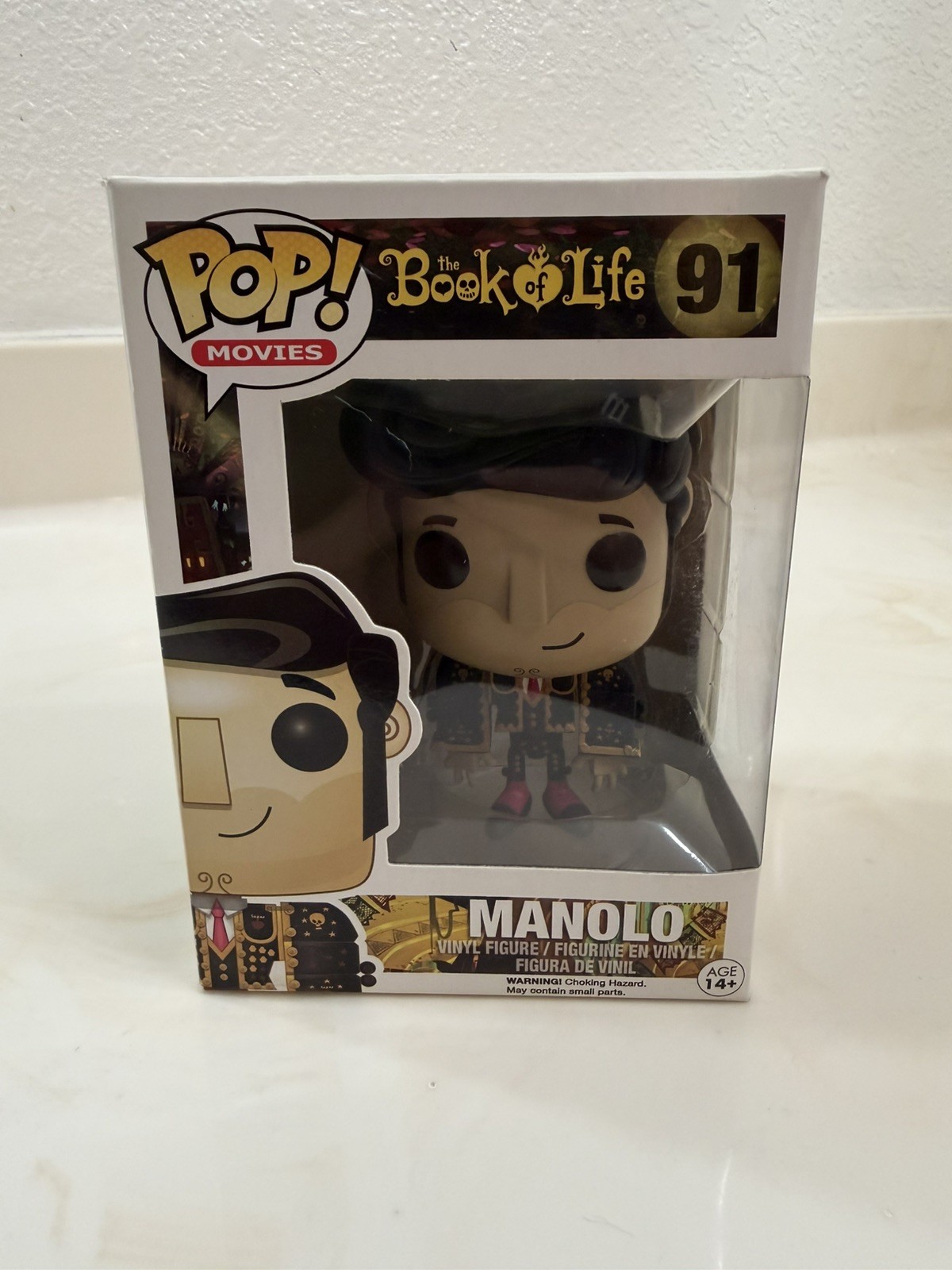 Funko Pop The Book of Life Manolo #91 2014 Vaulted Vinyl Figure