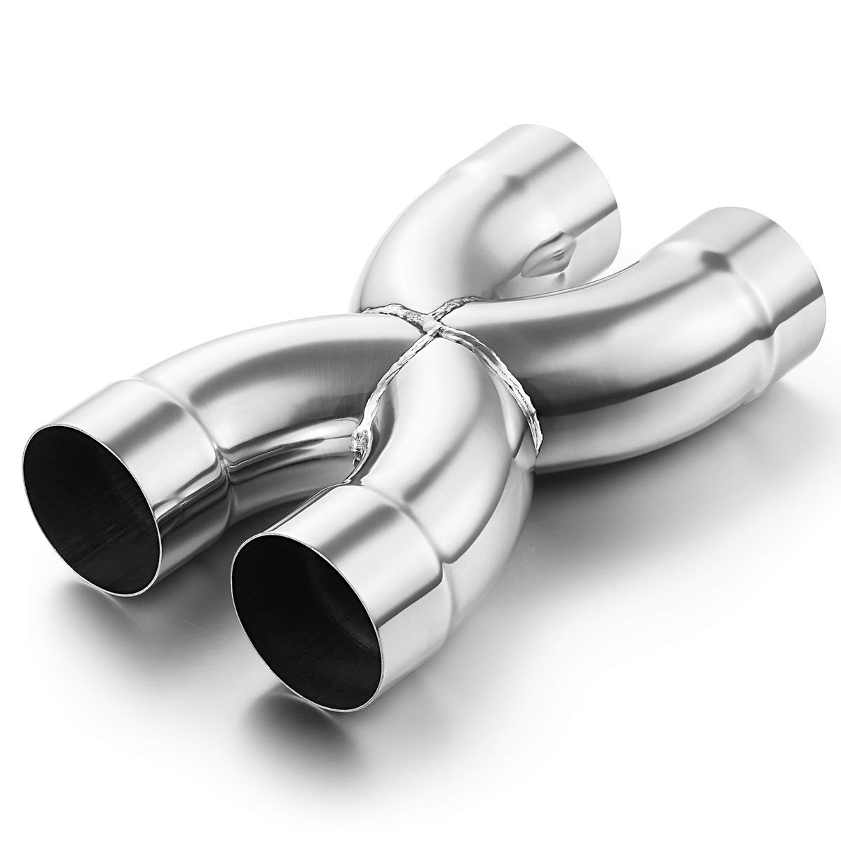 A-Karck Exhaust Tip X Pipe 3 Inlet Dual 3 Inlet Dual 3 Outlet Muffler Tip