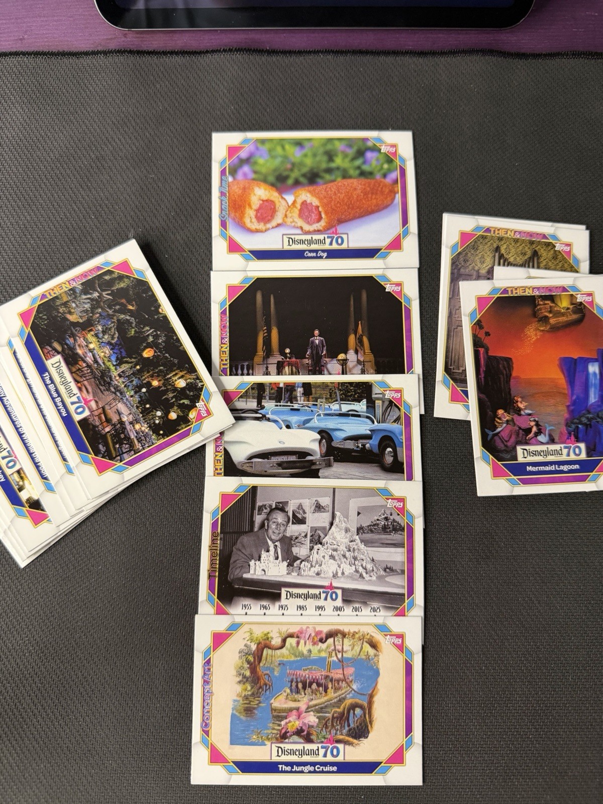 Disneyland Then and Now Trading Cards #disneyland #cardgame lot Disneyland Then and Now Trading Cards #disneyland #cardgame lot