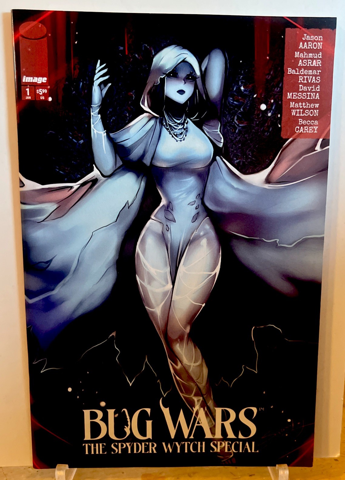 BUG WARS:THE SPYDER WYTCH SPECIAL (ONE SHOT) - ECC SUKESHA RAY VARIANT~UNREAD