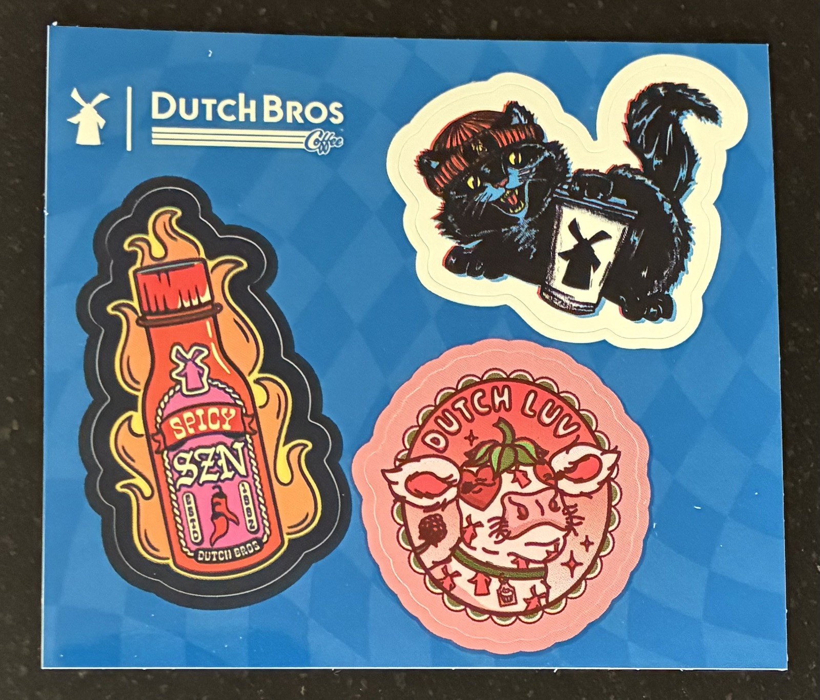 Dutch Bros Mini Sticker Sheet Drop Fan Fave September 14 2026 Limited Brand New