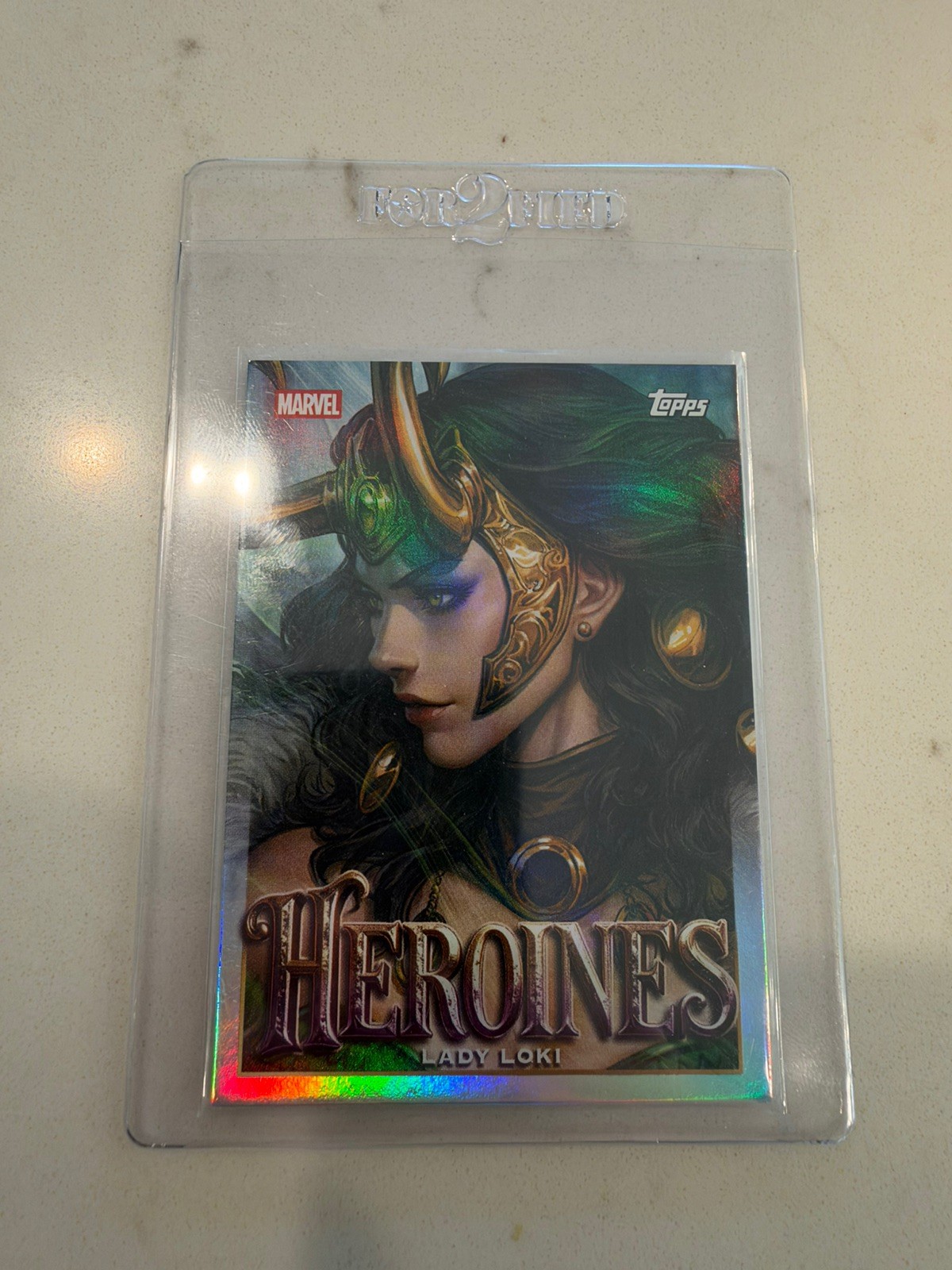 Topps 2026 Topps Marvel Neon Heroines #NH-11 Lady Loki SSP Case Hit 🔥