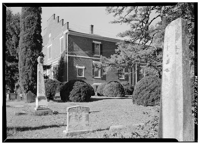 Historic American Buildings Survey 1971 Brick House Cemetery Tombstones