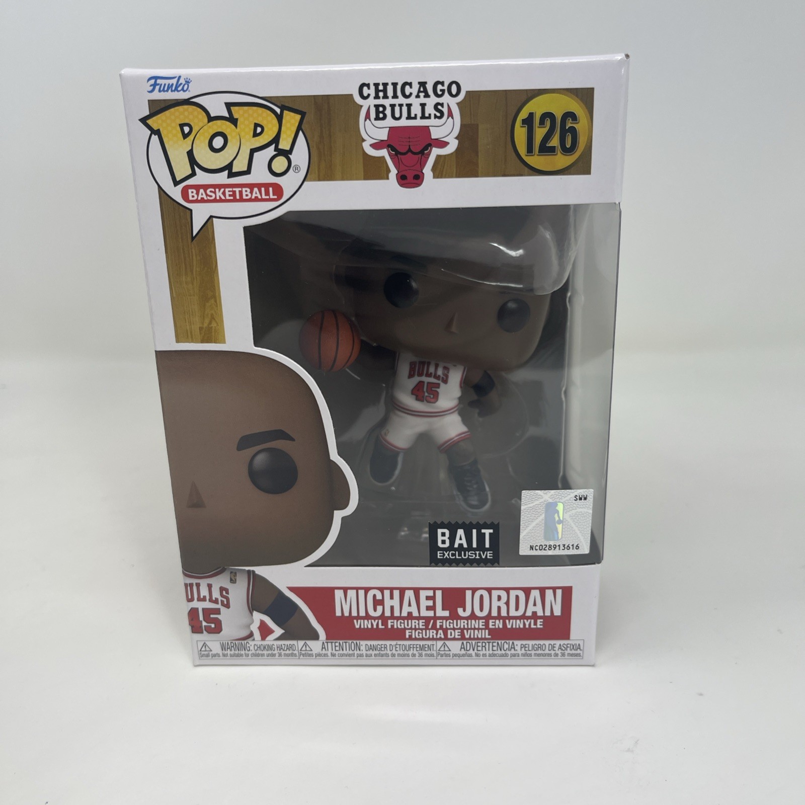 Funko Pop Vinyl: Michael Jordan - Bait (Exclusive) #126 New rare  