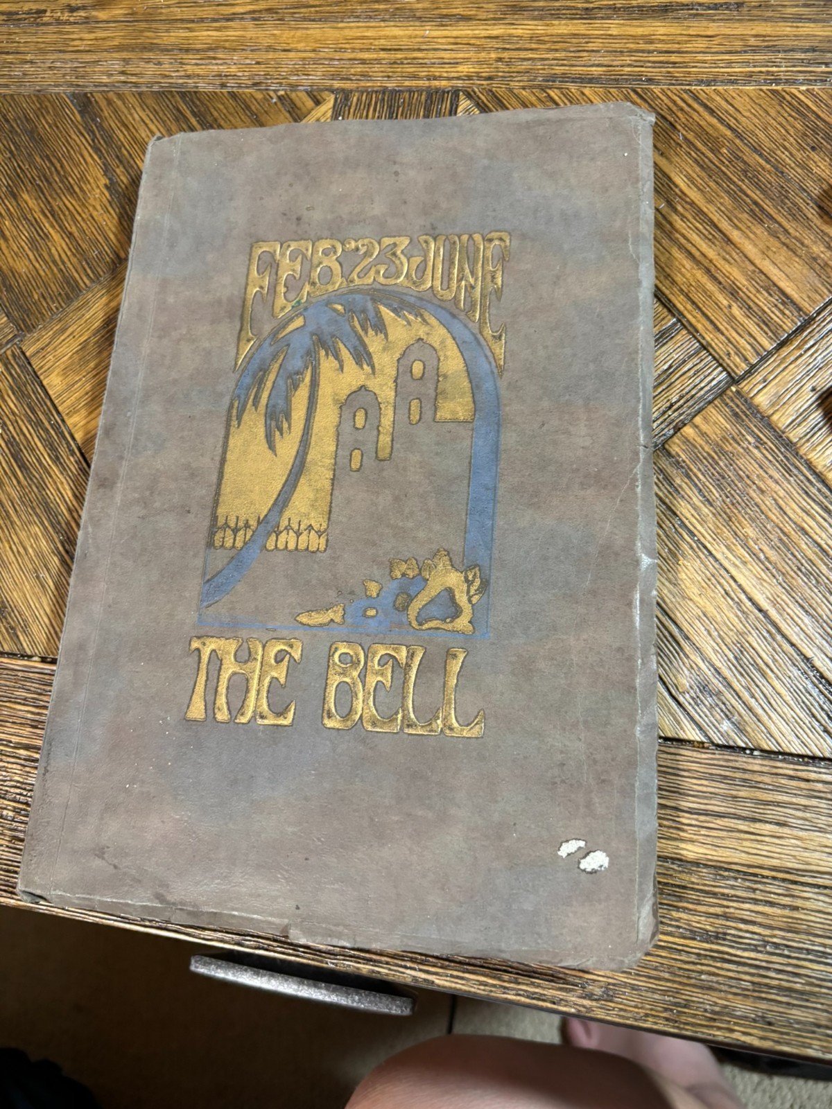1923 San Jose High School Yearbook California Bell Vintage Annual 1920s 20s