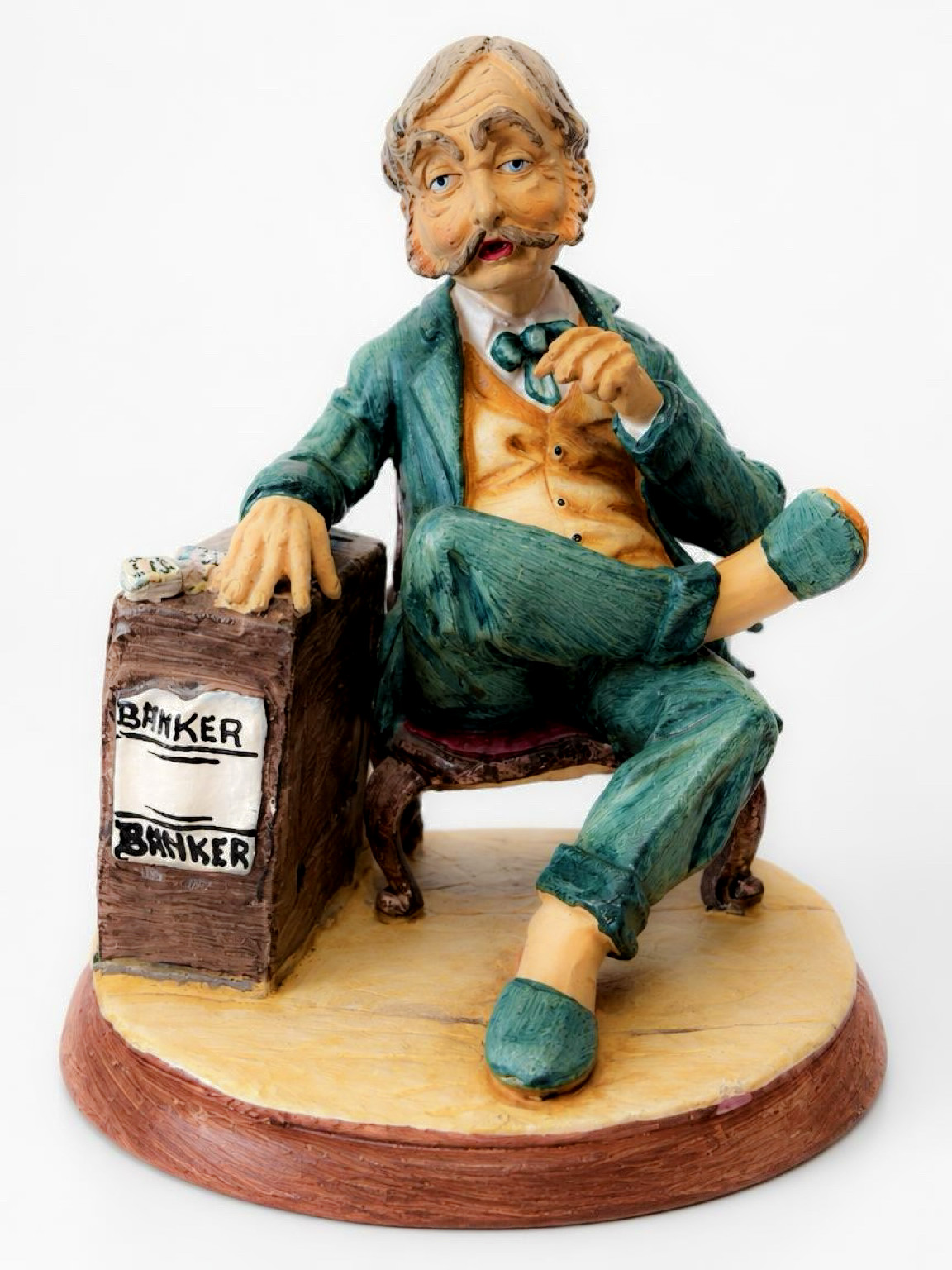 Vintage 1930’s  Portugal  Chalkware Nice L@@K