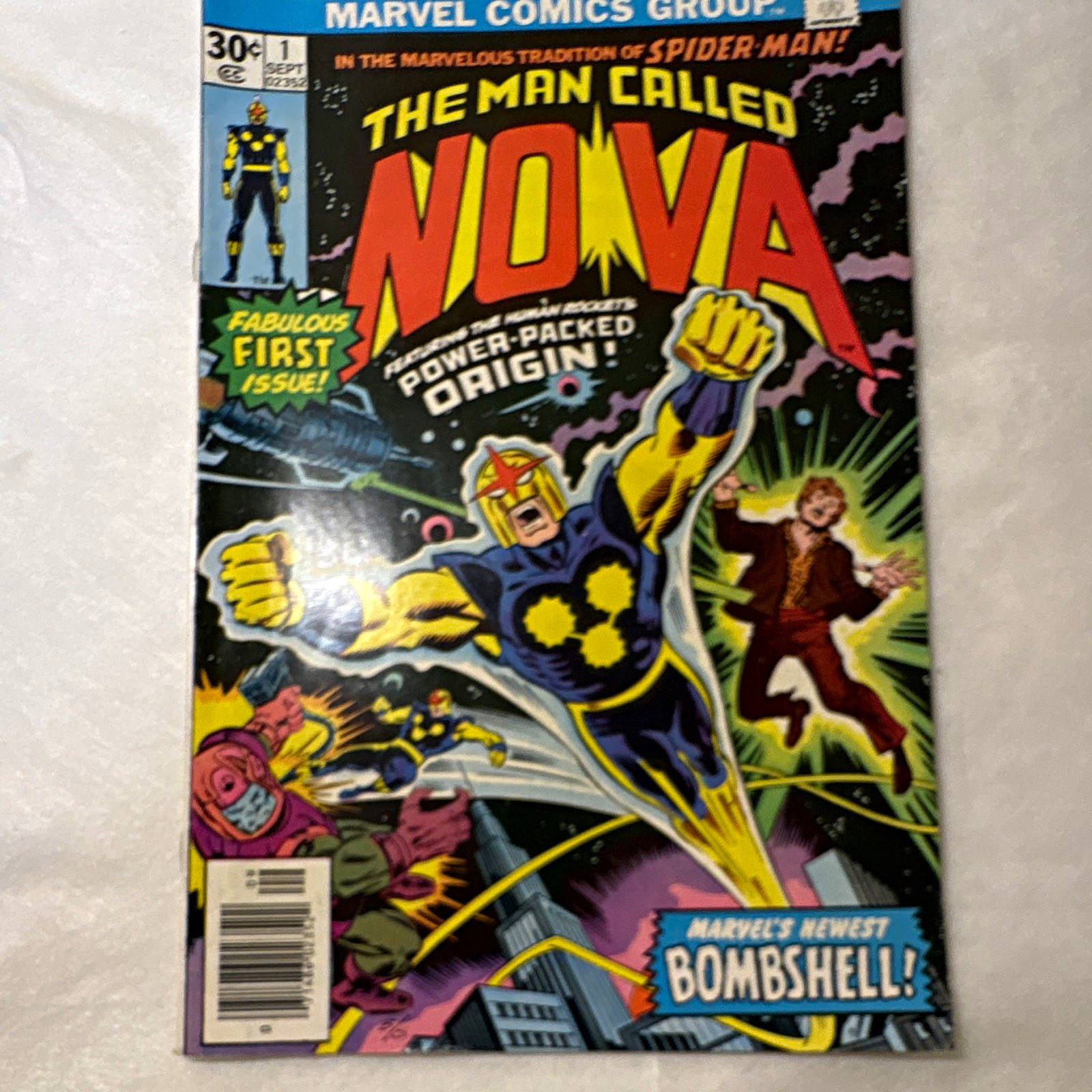 Marvel The Man Called Nova #1 (1976) First Issue Marv Wolfman Romita