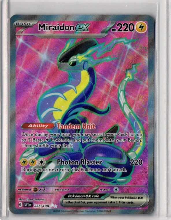 SV01: Scarlet & Violet Base Set #227/198 Miraidon ex