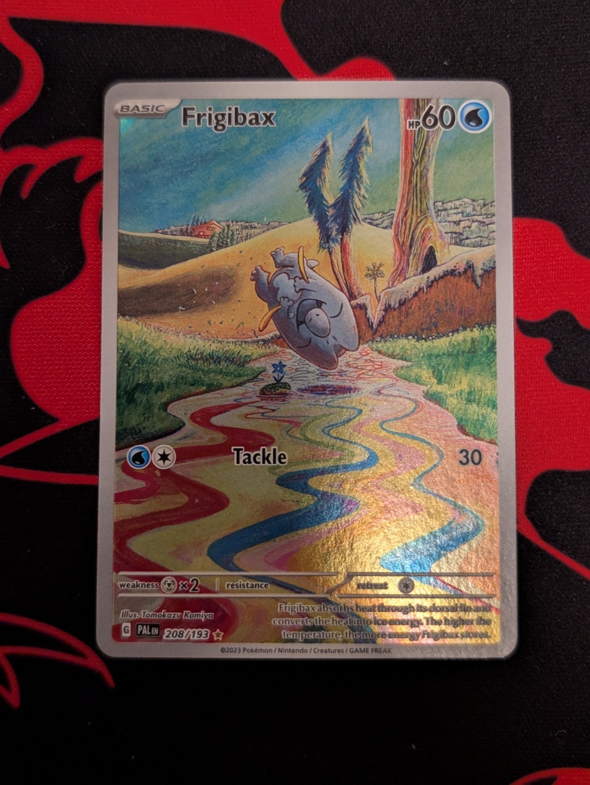 Pokémon TCG The Pokémon Company Frigibax 208/193 Paldea Evolved Holo IR 60HP