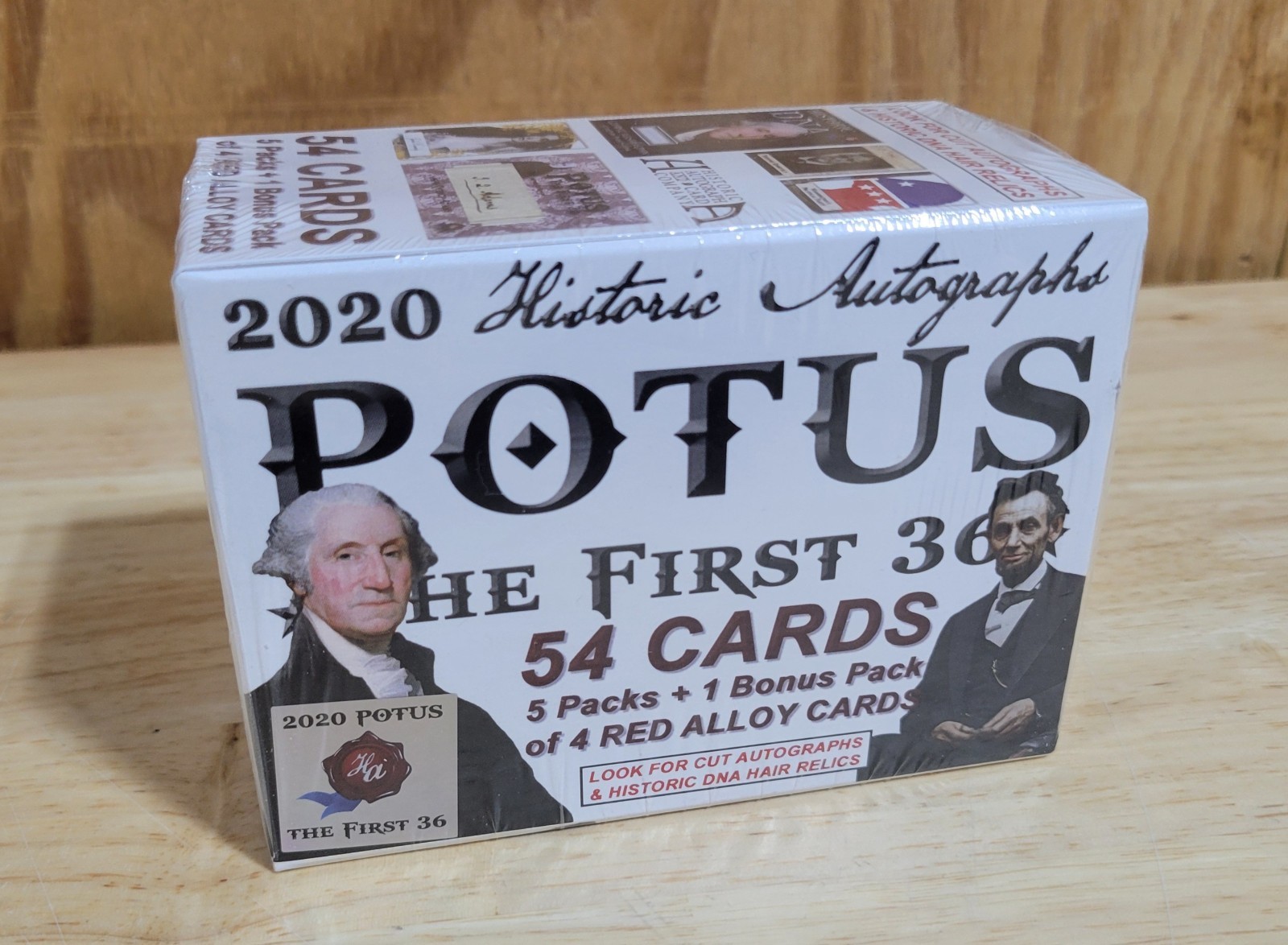 2020 Historic Autographs POTUS Sealed Retail Box