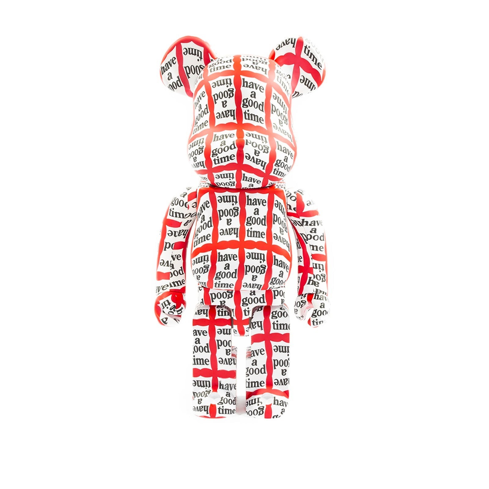 Have A Good Time 1000% Bearbrick Medicom Be@rbrick 2017 Rare Limited White Red Have A Good Time 1000% Bearbrick Medicom Be@rbrick 2017 Rare Limited White Red