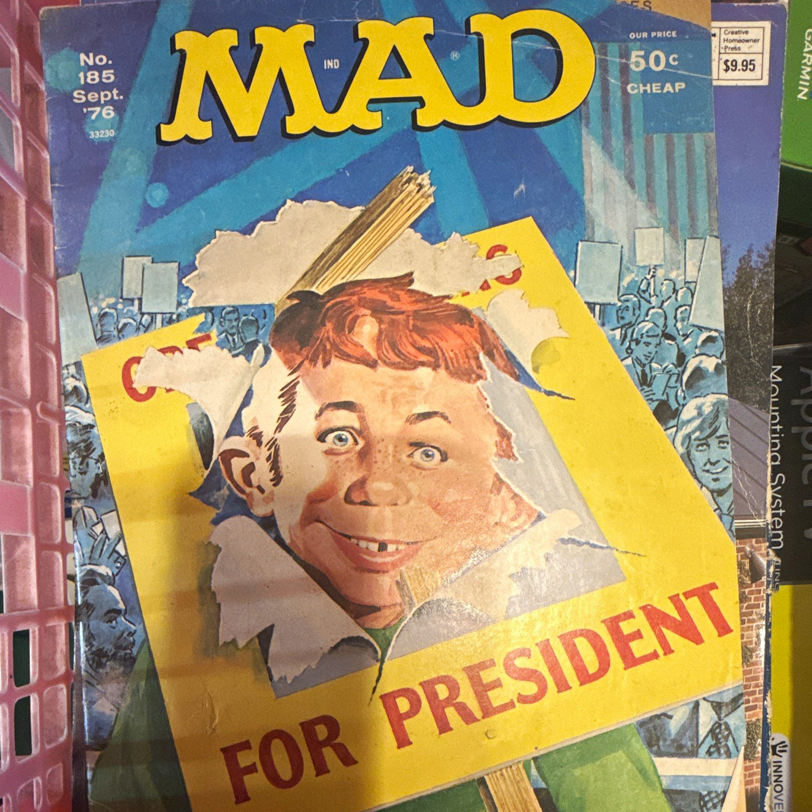 MAD Magazine Issue #185 September 1976 English Comics Series