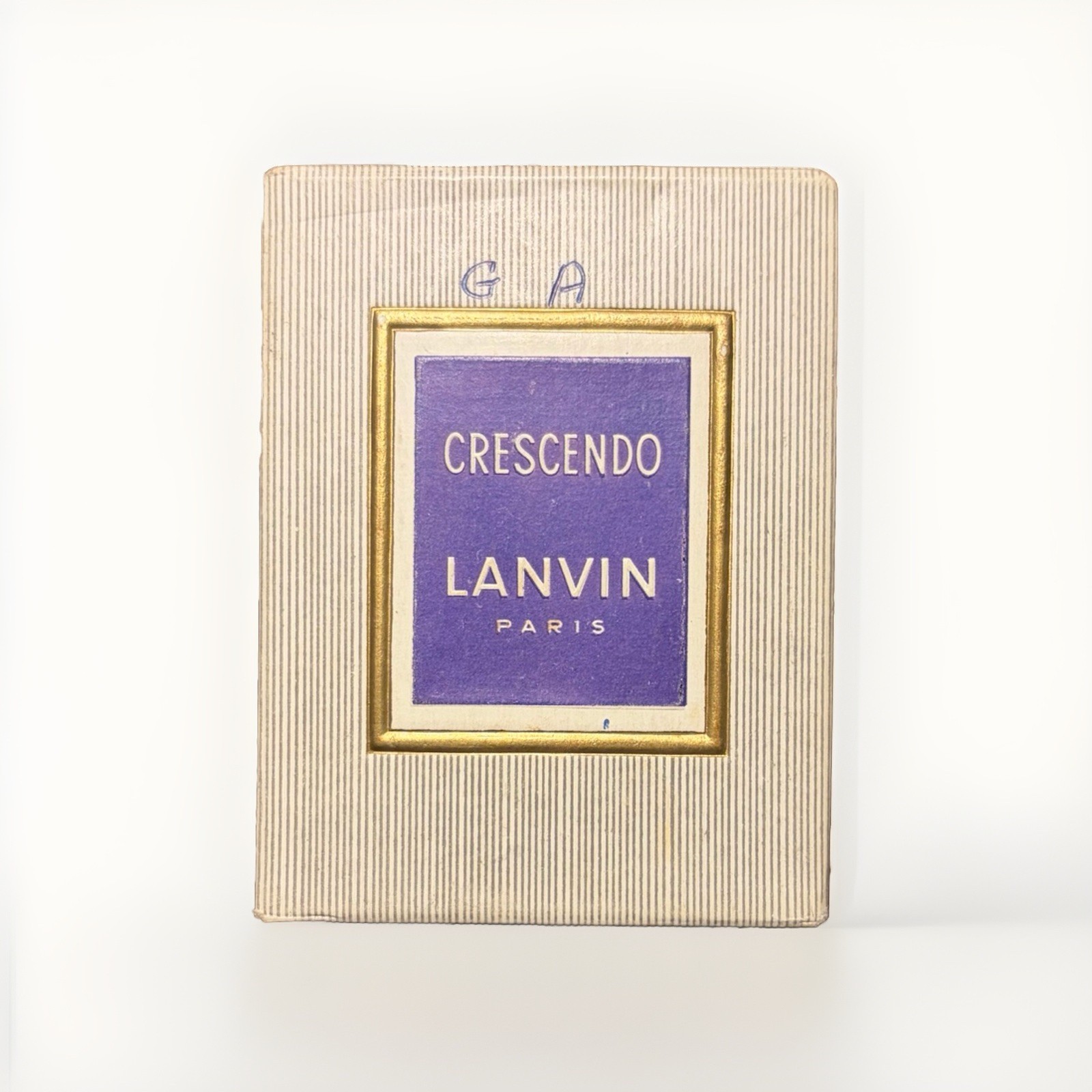 Vintage 1960s Lanvin Paris “Cresendo” (No. 469 Extrait Made In France 1/2 Fl Oz)