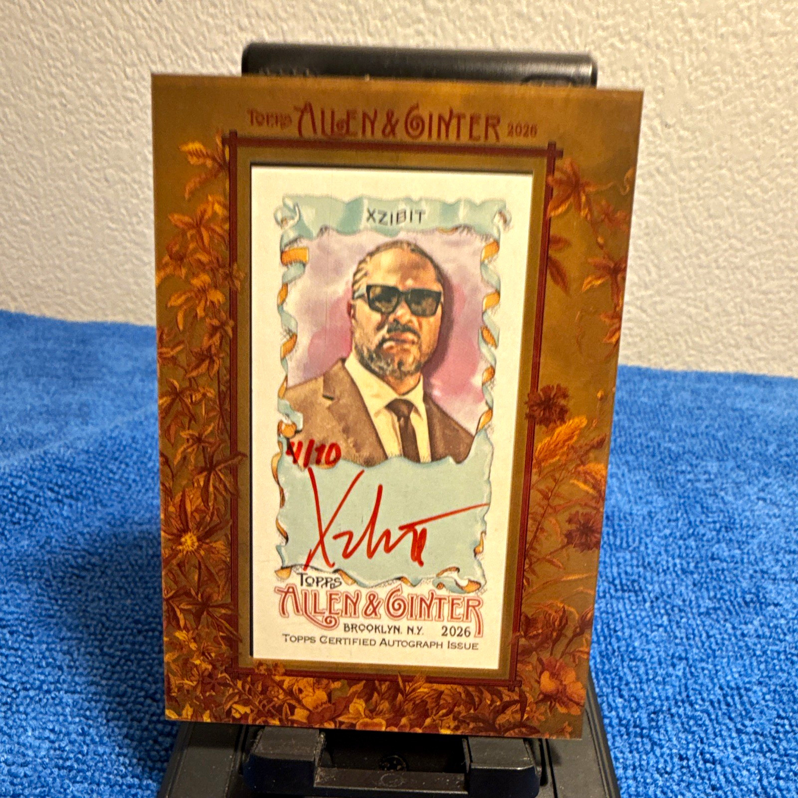 2026 Topps Allen & Ginter XZIBIT framed Mini Auto 04/10 #MA-XZ signed HIT MINT