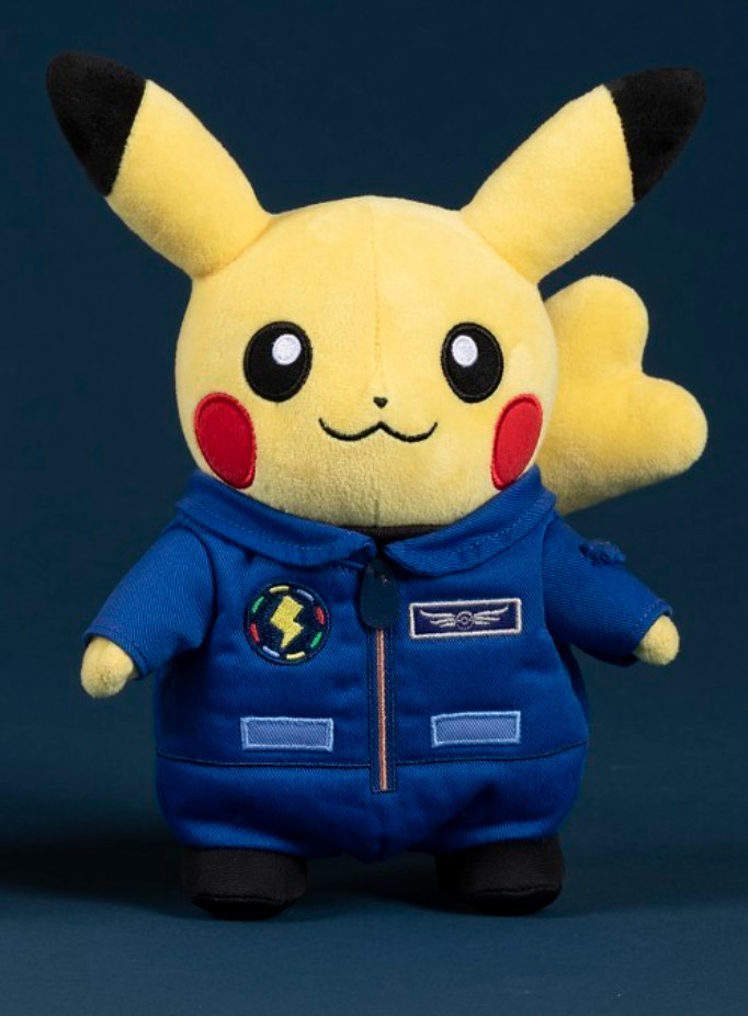 POKEMON CENTER - Pokémon × ESA: Astronaut Pikachu (Female) Plush - LMTED EDITION