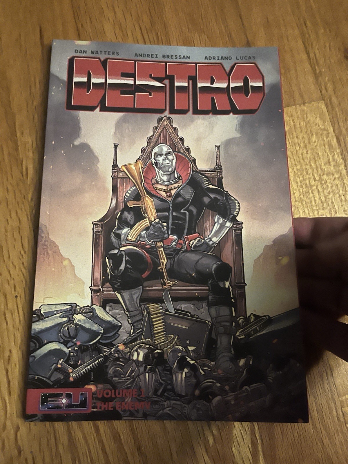Skybound Destro Vol. 1: The Enemy TPB (Energon Universe/GI Joe) Watters