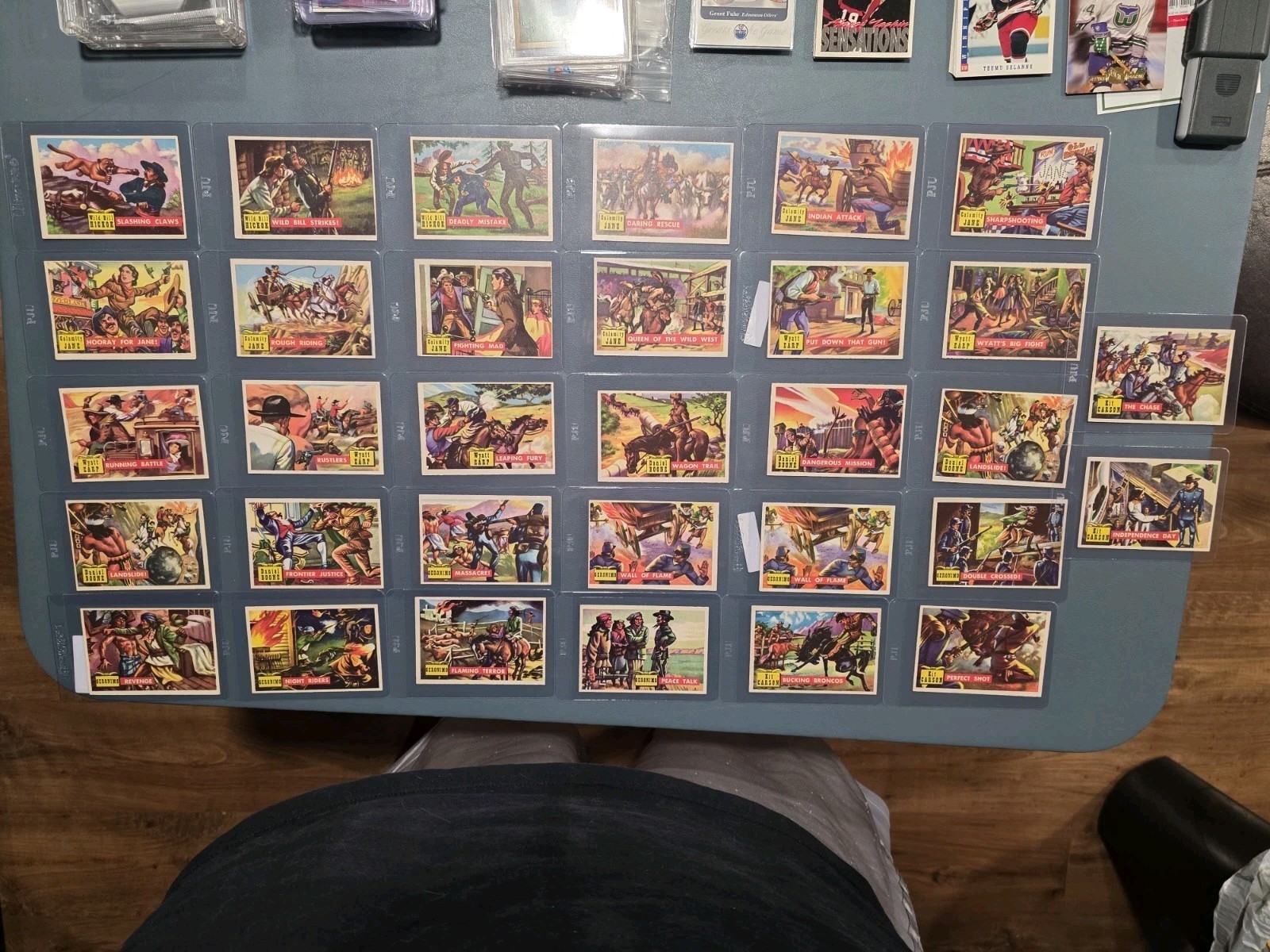 1956 Topps Round Up 32 Card Lot VF-EX