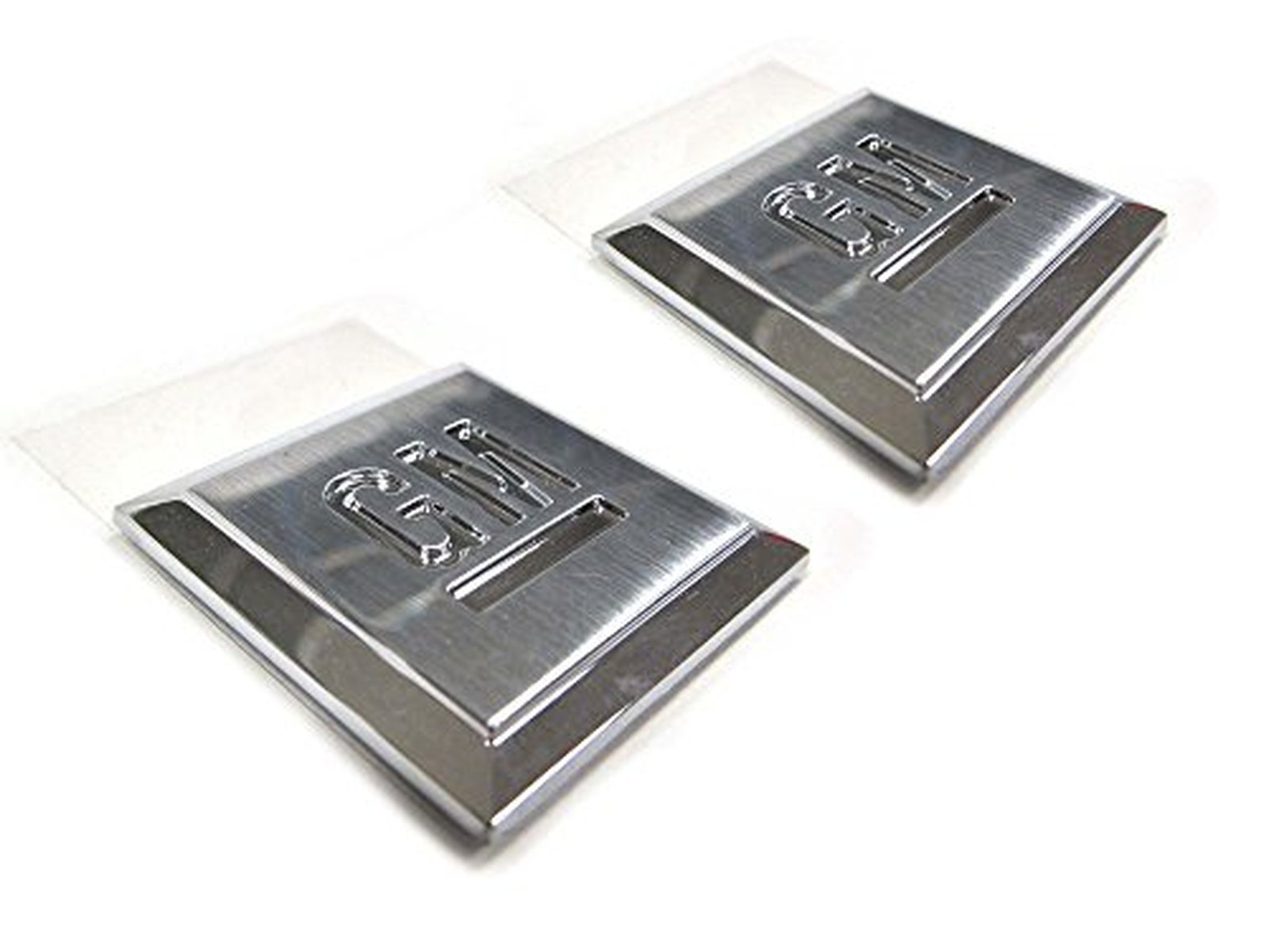 OEM NEW Genuine GM Mark of Excellence Emblem Badge Set 2 Chrome 1.25\