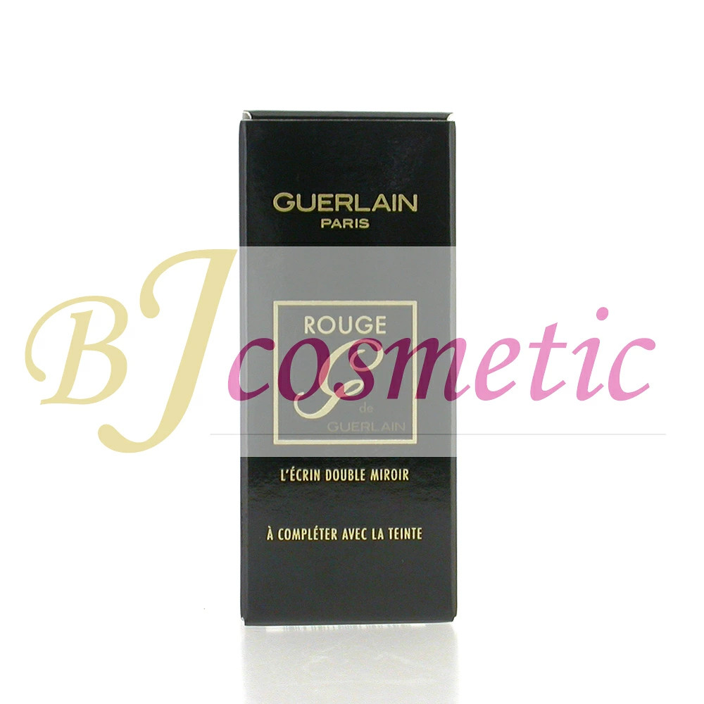 GUERLAIN Rouge G Case Dressed in Black Refillable Overseas Packaging New