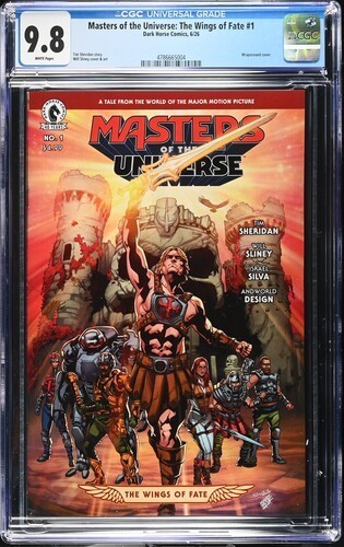 Masters of the Universe 1 CGC 9.8 NM Wings of Fate Dark Horse Movie Comic HE-MAN