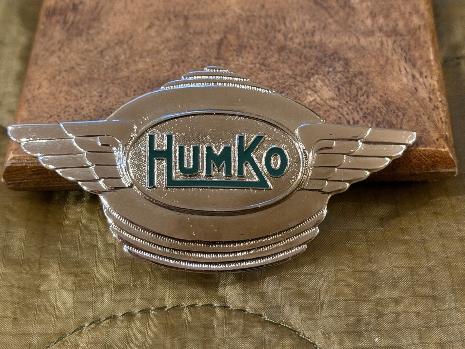Vintage HUMKO Trucking Co. Cap Badge - Memphis, Tennessee - 1960’s / 70’s