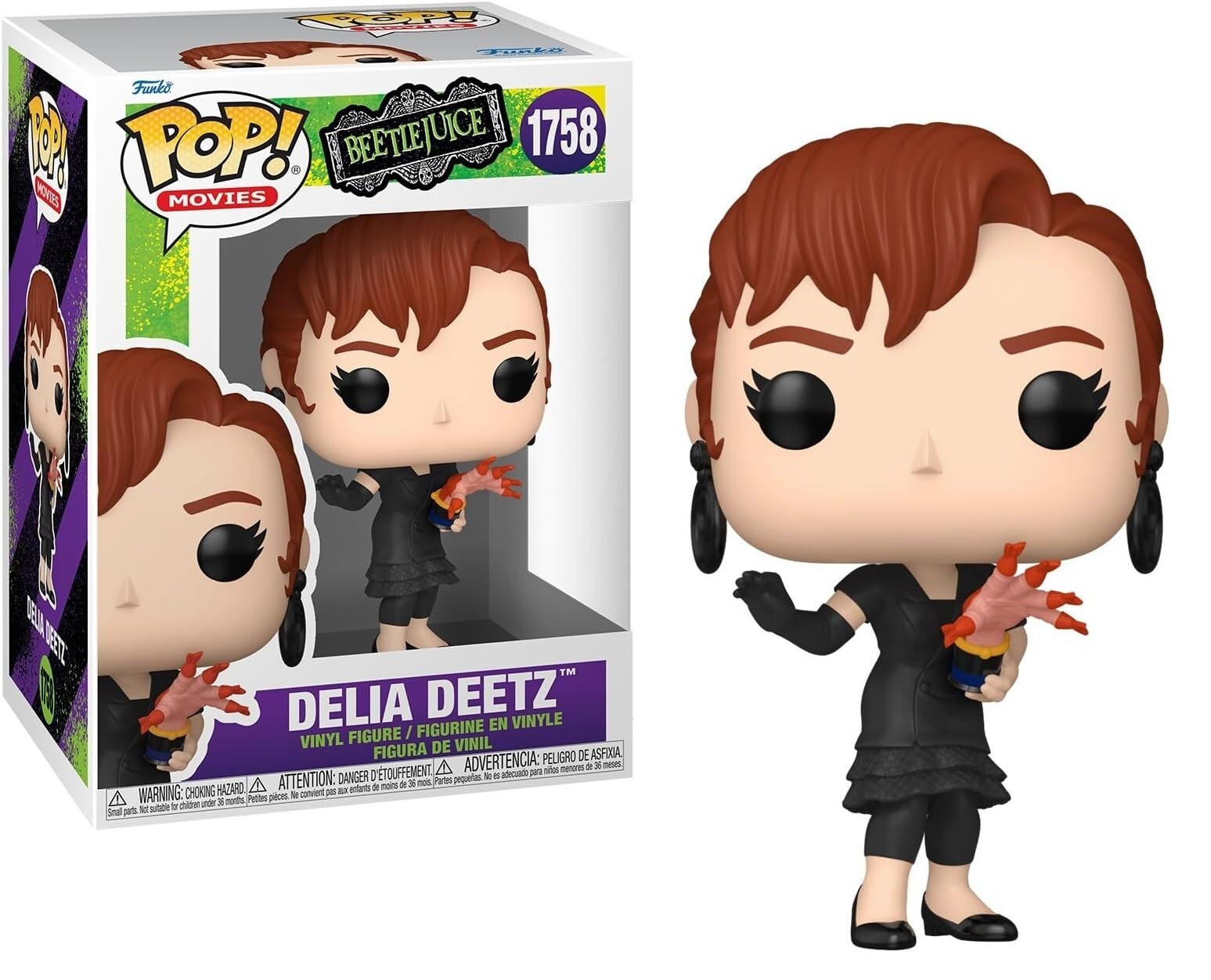 BOX DAMAGED Funko Pop Movies: Beetlejuice - Delia Deetz  #1758 #83563
