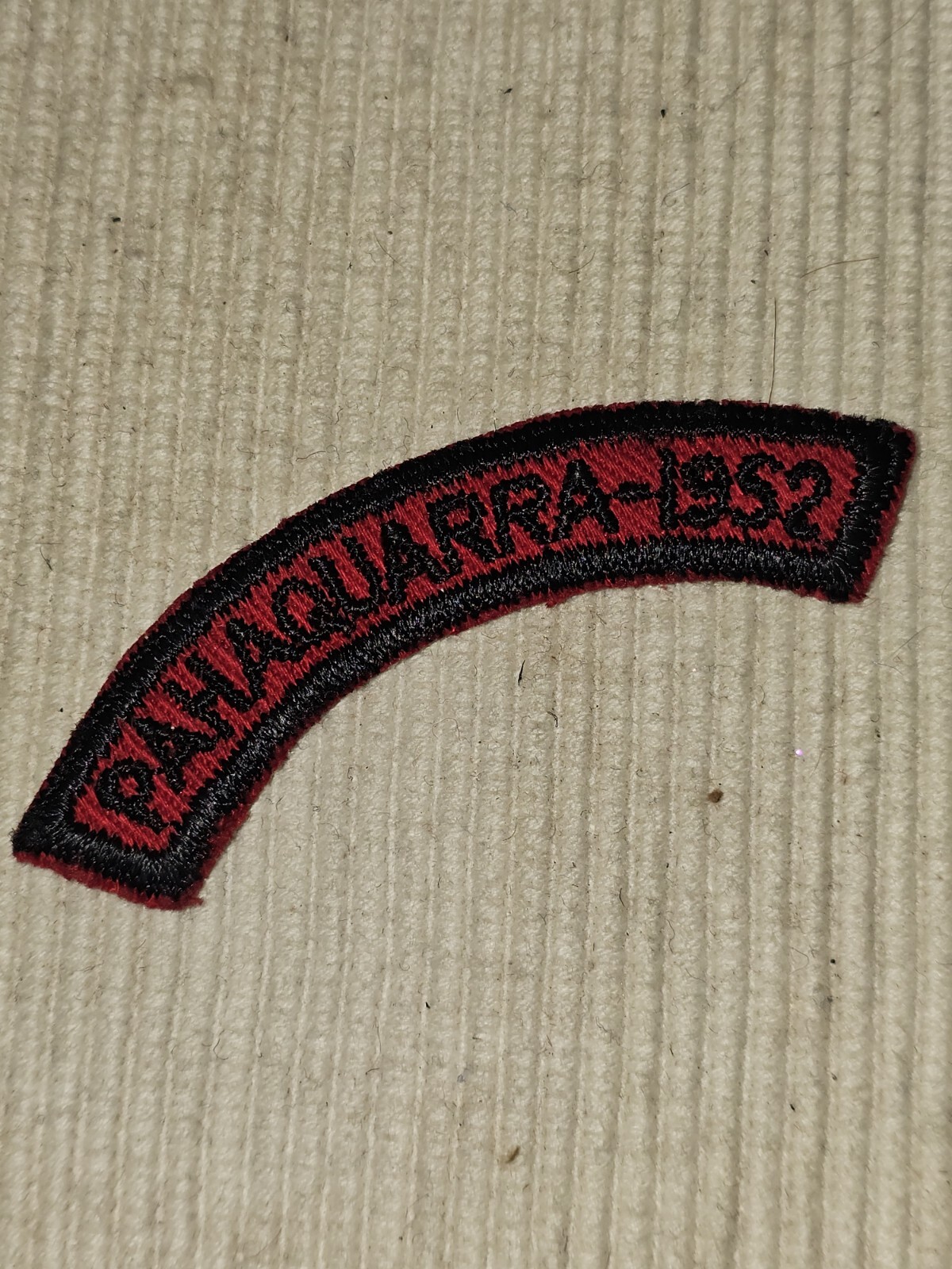 1952 1950s Guatemala Army Presidential Infantry Guard Patch Tab L@@K