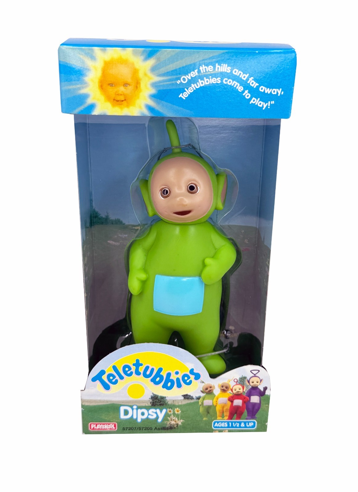 Playskool Teletubbies Dipsy Green Boxed Vintage 1998