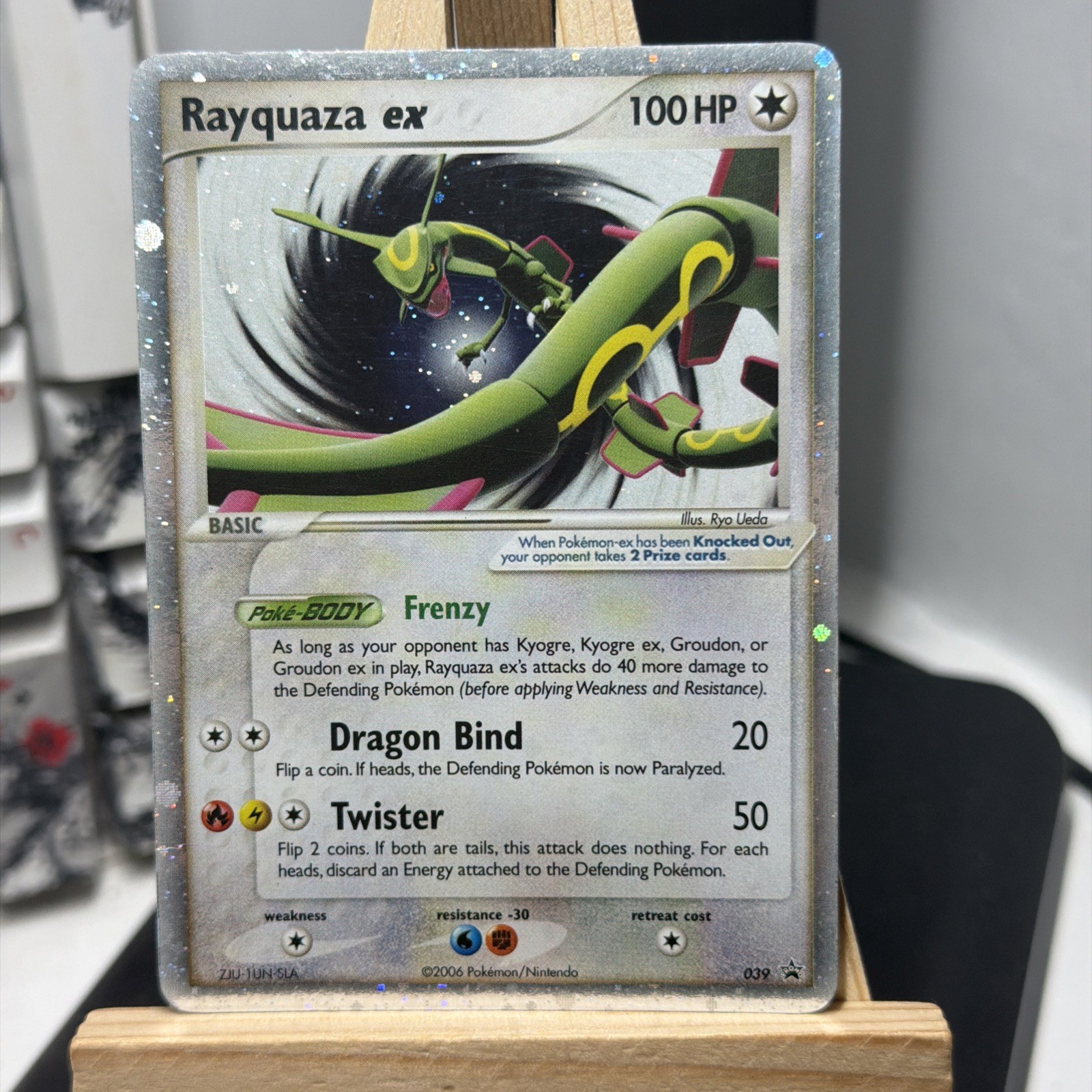 Pokémon TCG Rayquaza Ex 039 Black Star Promo Card Pokémon TCG Rayquaza Ex 039 Black Star Promo Card