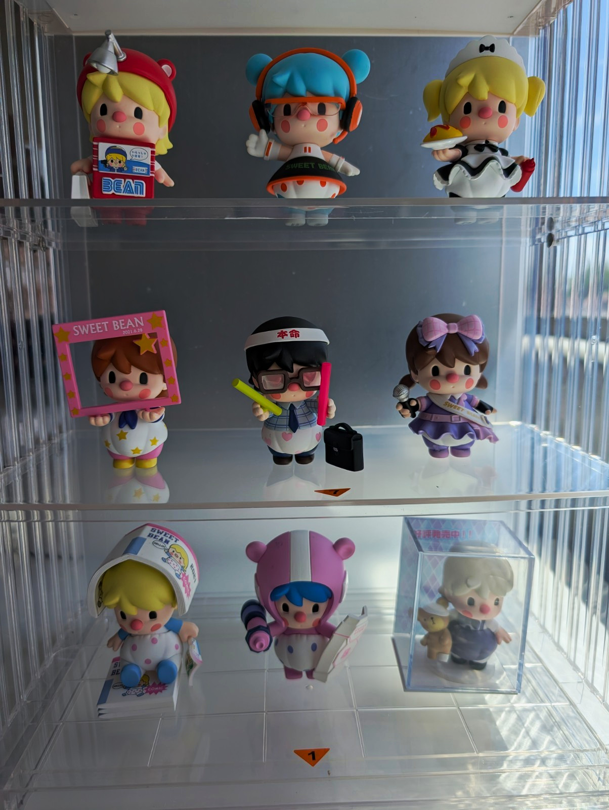 Sweet Bean Akihabara Figurines Set Of 9