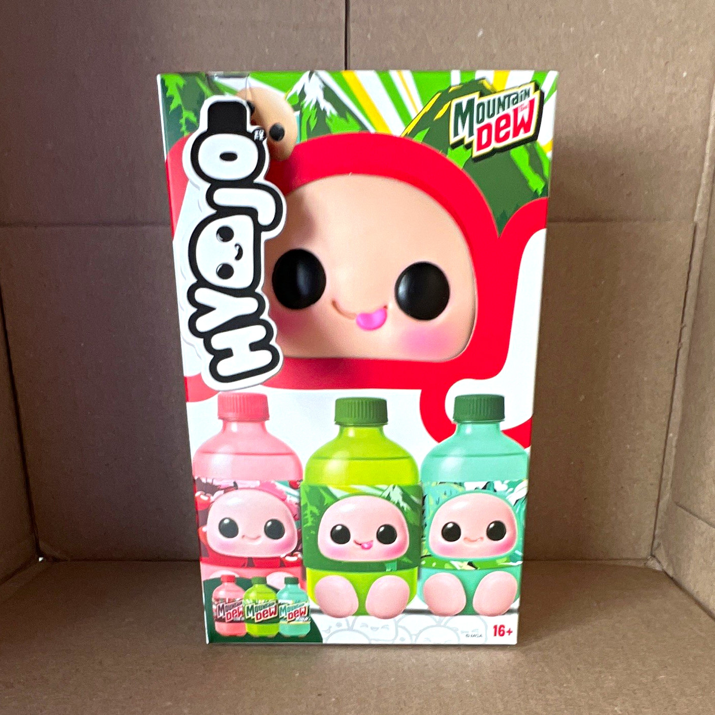 HyOJO x Mountain Dew Series 4 Multicolor Polyester Figure Age 16+