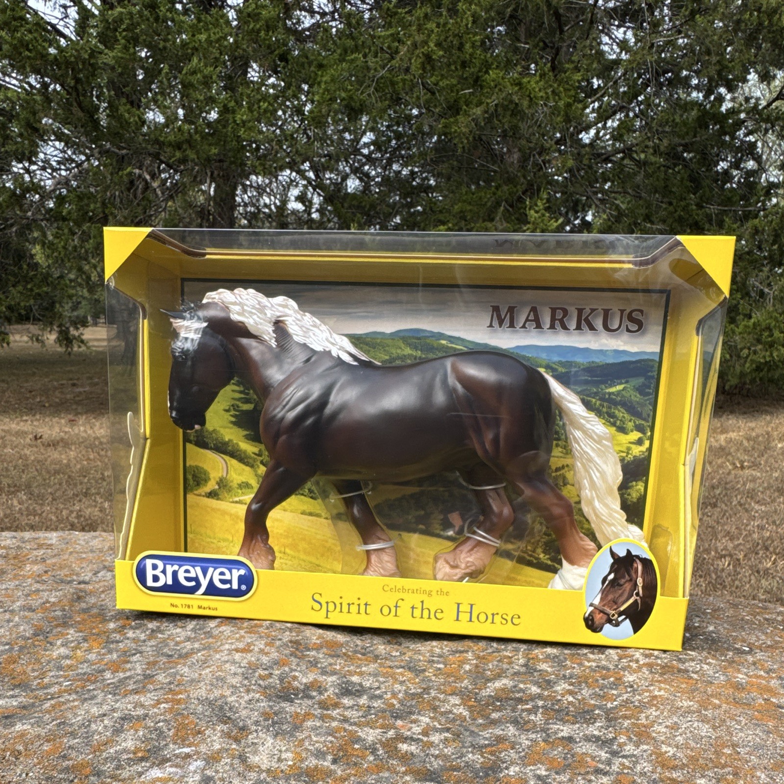 Breyer 2017 Traditional Series “Markus” Black Forest Crossbred Model Horse