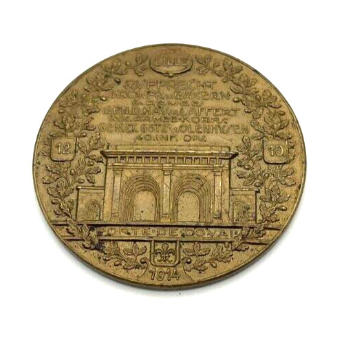 8. 1914 Occupation of Lille Medal - 50mm WWI