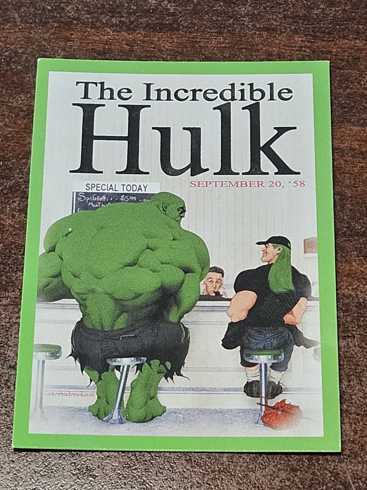 2003 Topps Marvel The Incredible Hulk #60 2002 Comic Book Cover Issue #38