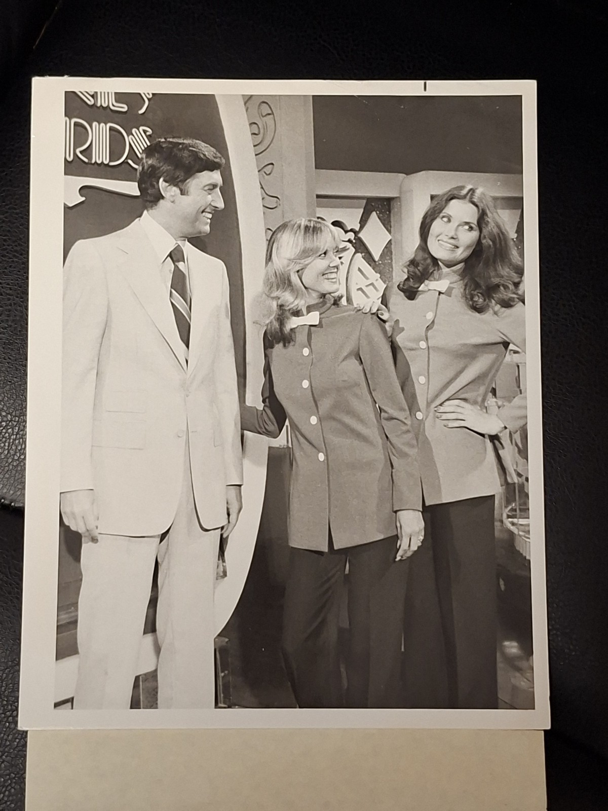 Vintage 1960's & 1970's TV Game Shows Press Photo Lot Of 7 Black & White Photos