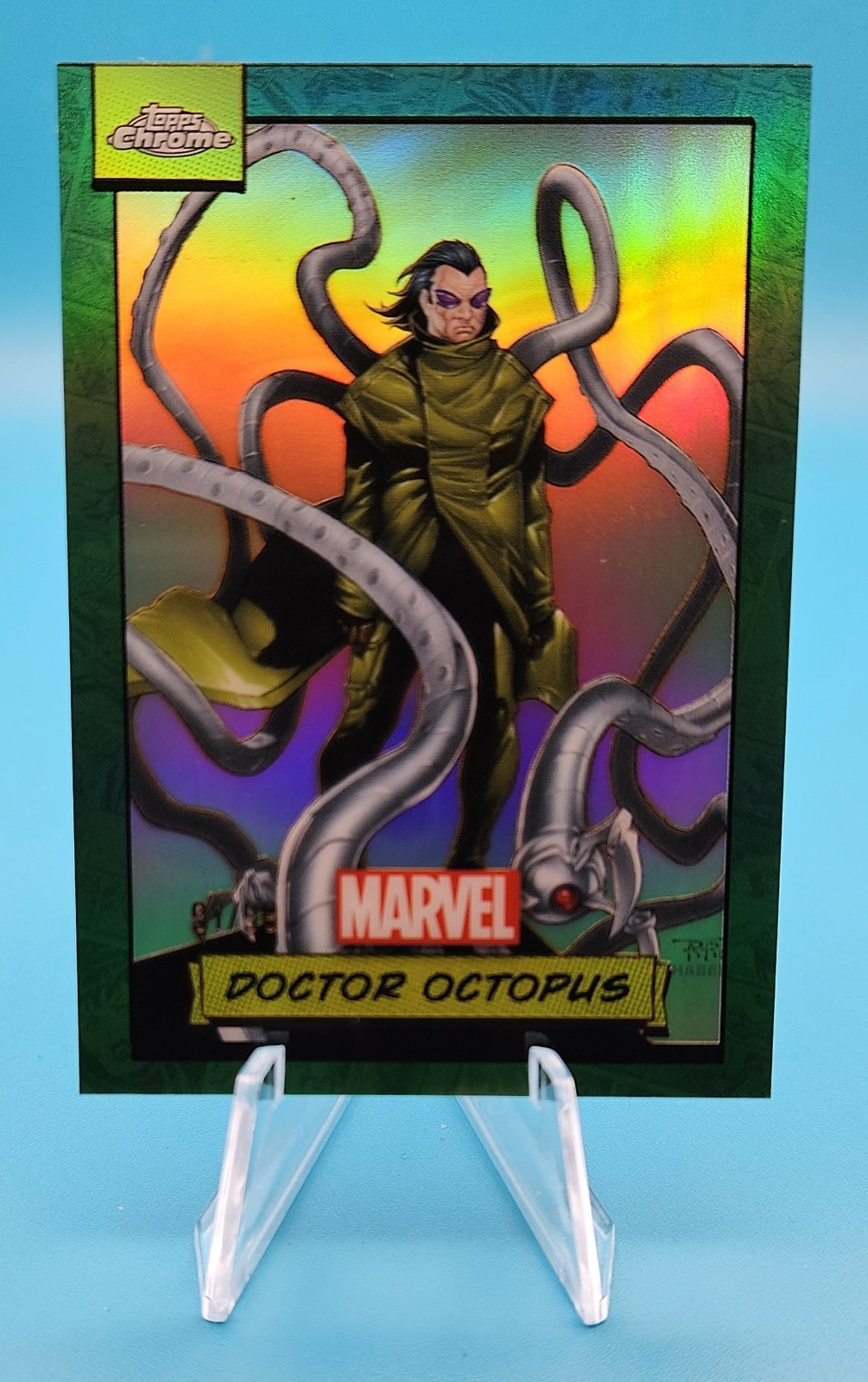 2024 Topps Chrome Marvel Doctor Octopus Green Refractor #74  #/99  CS2026001