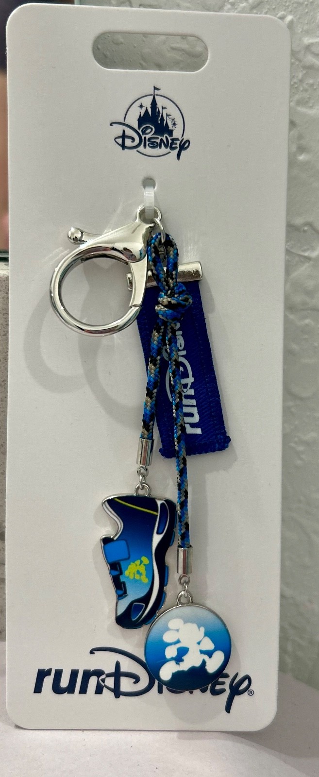Disney Parks Run Disney  Bag Tag or Keychain NWT