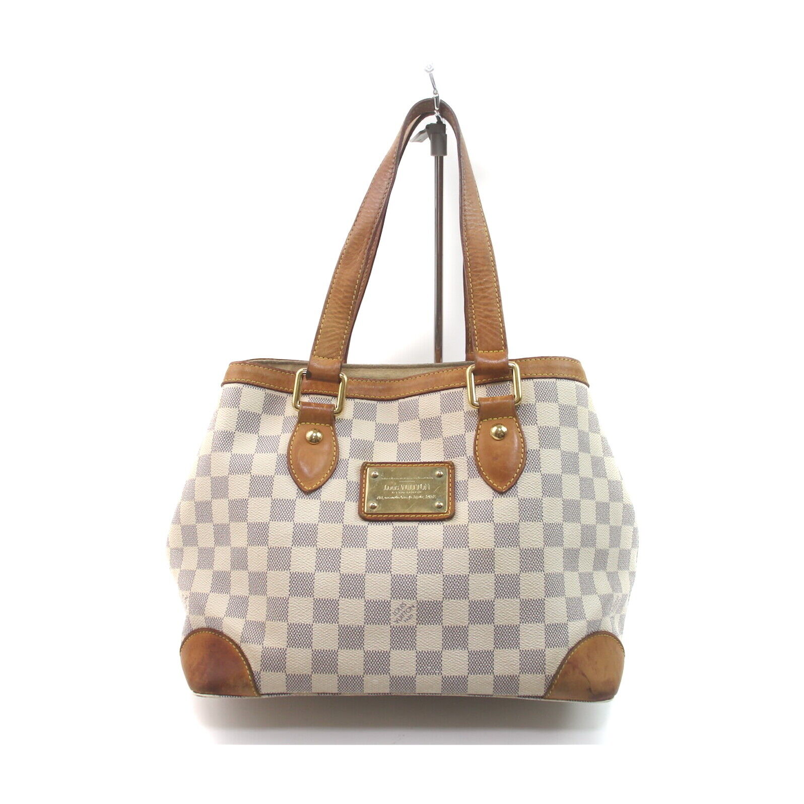 Louis Vuitton LV Tote Bag Hamstead PM N51207  Whites Damier Azur 1534522