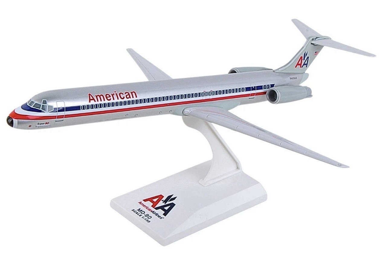 Skymarks Aircraft of the World SKR087 McDonnell Douglas MD-80 Display Model