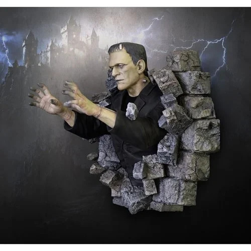 Frankenstein 1:1 Scale Life-Size Wall Sculpture Mount Q1 2027 PREORDER