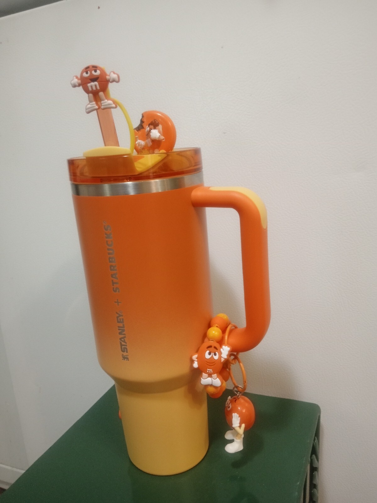 Highly Unique RARE 40oz. TANGERINE Ombre Stanley/Starbucks Tumbler
