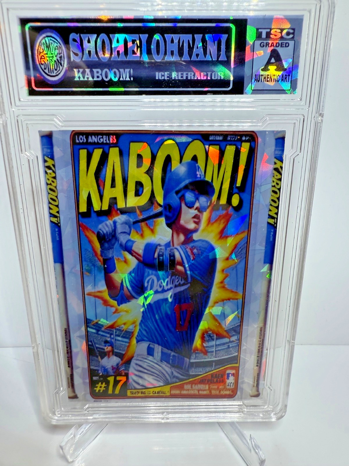 2026 Dodgers The Ohtani Ice Refractor   vg rc